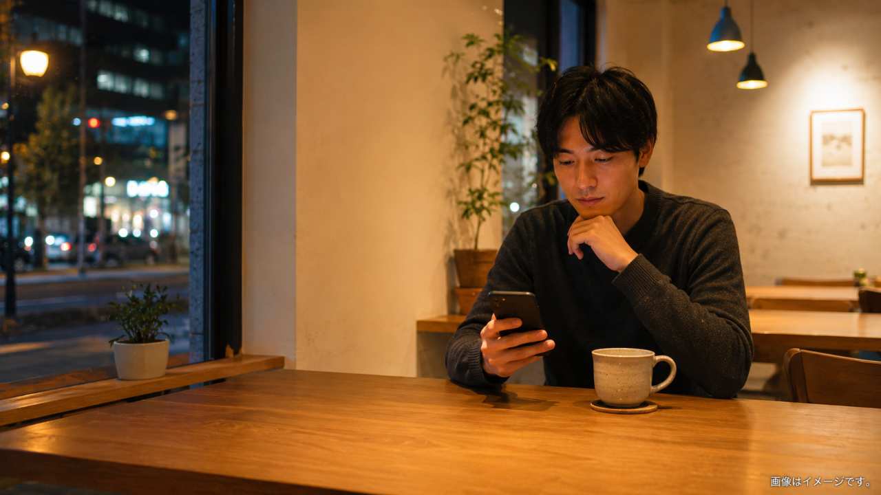 夜のJR宇都宮駅周辺で飲食店やカラオケを探す人の様子