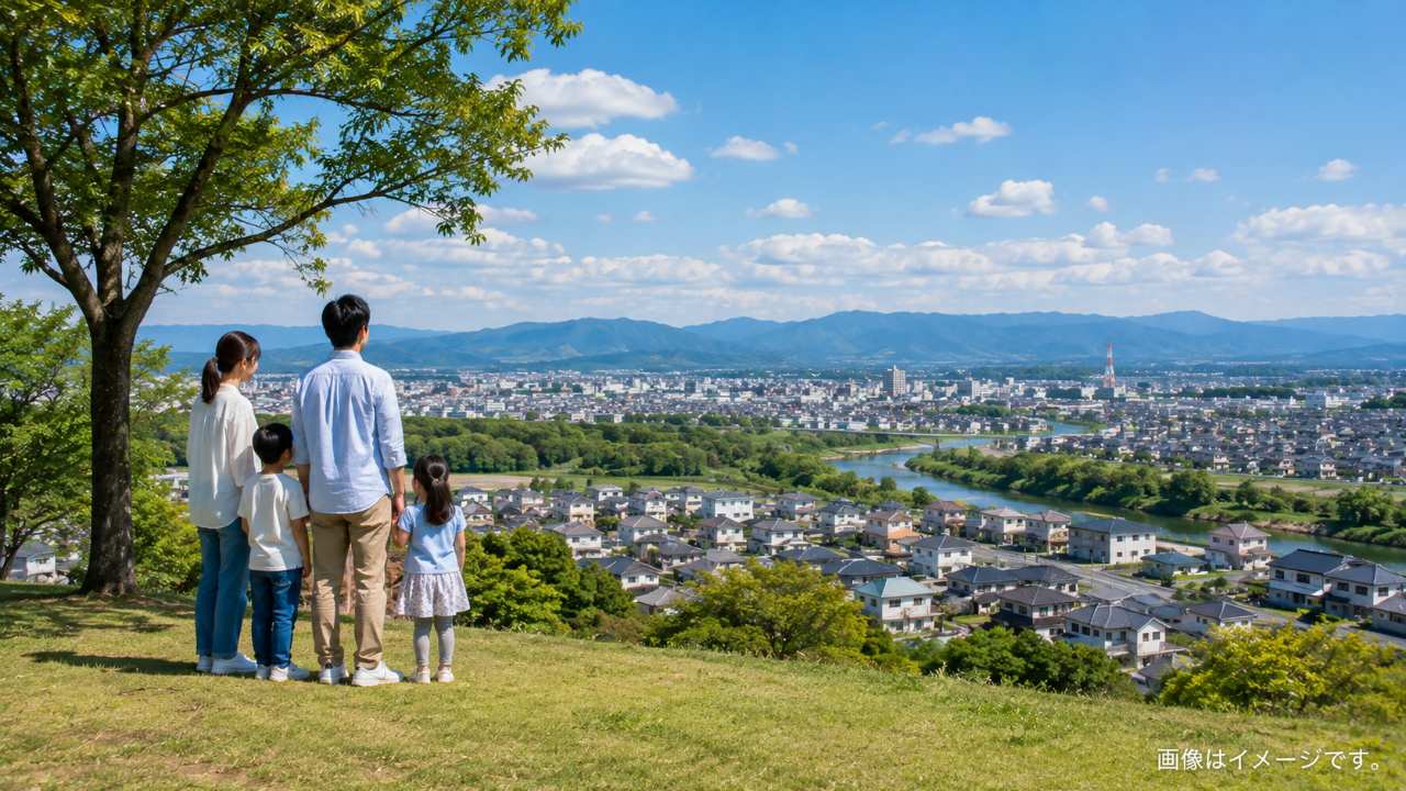 宇都宮市や小山市など栃木県の候補エリアを地図で比較する様子
